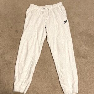 Nike light heather gray joggers